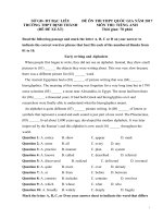 de on tap thi thpt qg mon TA