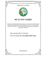 tóm tắt ĐÁNH GIÁ TÌNH HÌNH ĐĂNG KÝ ĐẤT ĐAI, CẤP GIẤY CHỨNG NHẬN  QUYỀN SỬ DỤNG ĐẤT, QUYỀN SỞ HỮU NHÀ Ở VÀ TÀI SẢN KHÁC  GẮN LIỀN VỚI ĐẤT