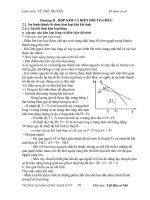 Chương II . HỢP KIM VÀ BIẾN ĐỔI TỔ CHỨC