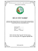 ĐÁNH GIÁ THỰC TRẠNG CÔNG TÁC CẤP GIẤY CHỨNG NHẬN QUYỀN SỬ  DỤNG ĐẤT, QUYỀN SỞ HỮU NHÀ Ở VÀ TÀI SẢN KHÁC GẮN LIỀN VỚI ĐẤT  TẠI HUYỆN PHÚ XUYÊN, THÀNH PHỐ HÀ NỘI