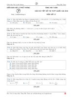 Giải chi tiết đề thi THPT Quốc gia môn Vật lí - 2016-2017