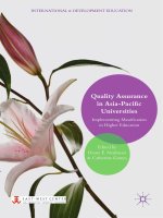 Quality assurance in asia pacific universities  implementing massification in higher education 