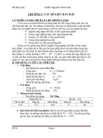 Thuyết minh đồ án Đồ án lạnh