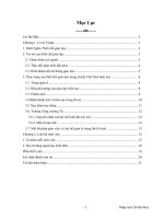 tiểu luận nhập môn xã hội học ; THIẾT CHẾ GIÁO DỤC