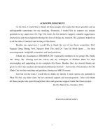 Bank choice behavior, customer participation a study in the retail banking sector 