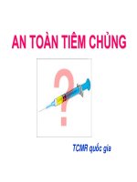 bài giảng an toàn tiêm chủng
