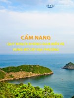 Cẩm nang quy hoạch không gian biển và vùng bờ cấp địa phương