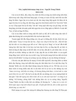 Nêu ý nghĩa hình tượng rừng xà nu trong tác phẩm Rừng xà nu của Nguyễn Trung Thành 