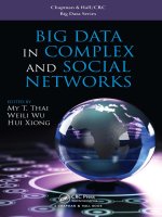 Big data in complex and social networks 