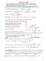 bài tập điện xoay chiều ôn thi tốt nghiệp Lý 2017