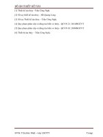 Đồ án thiết kế tàu CƠ KHÍ GIAO THÔNG