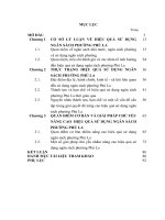 LUẬN văn THẠC sĩ KINH tế CHÍNH TRỊ   HIỆU QUẢ sử DỤNG NGÂN SÁCH NHÀ nước PHƯỜNG PHÚ LA, QUẬN hà ĐÔNG, THÀNH PHỐ hà nội