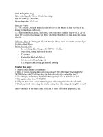 Tình huống lâm sàng khoa y ĐHQG  2015