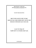 Hiện tượng chuyển thể văn học (khảo sát qua một số hình thức chuyển thể truyện cổ tích dân gian tấm cám)