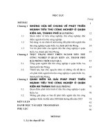 LUẬN văn THẠC sĩ KINH tế CHÍNH TRỊ   PHÁT TRIỂN NGÀNH TIỂU THỦ CÔNG NGHIỆP QUẬN KIẾN AN, THÀNH PHỐ hải PHÒNG