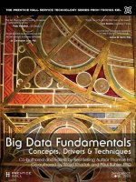 Big data fundamentals