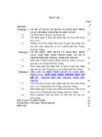 LUẬN văn THẠC sĩ   QUẢN lý GIÁO dục PHÁP LUẬT CHO học SINH TRUNG học cơ sở ở THÀNH PHỐ sóc TRĂNG, TỈNH sóc TRĂNG