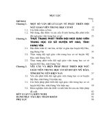 LUẬN văn THẠC sĩ QUẢN lý GIÁO dục   PHÁT TRIỂN đội NGŨ GIÁO VIÊN TRUNG học cơ sở HUYỆN mỹ hào, TỈNH HƯNG yên HIỆN NAY