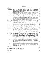 LUẬN văn THẠC sĩ KINH tế CHÍNH TRỊ   QUẢN lý NHÀ nước về bảo vệ môi TRƯỜNG TRONG các KHU CÔNG NGHIỆP THÀNH PHỐ hải PHÒNG