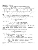 giai de thi môn thống kê   khoa 12d   de thi nam 2015