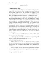 Chuyên đề hoàn thiện kênh phân phối sản phẩm linh kiện máy tính nhập khẩu của công ty cổ phần đầu tư phát triển công nghệ FPT