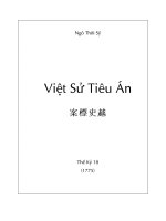 Viet su tieu an (ngo thoi sy) 