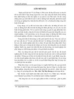 Kế toán chi phí sản xuất và tính giá thành sản phẩm tại Công ty cổ phần may Nông nghiệp