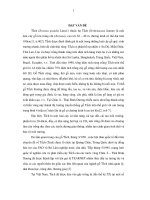 Nghiên cứu đặc điểm cấu trúc rừng trồng tếch làm cơ sở khoa học cho việc đề xuất một số biện pháp kỹ thuật trong trồng rừng