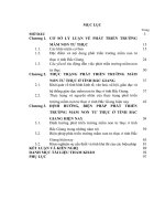 LUẬN văn THẠC sĩ GIÁO dục học   PHÁT TRIỂN TRƯỜNG mầm NON tư THỤC ở TỈNH bắc GIANG