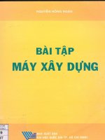 Bài tập Máy xây dựng