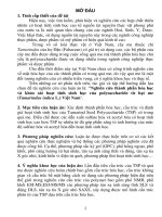 Luận án tiến sĩ nghiên cứu thành phần hóa học và khảo sát hoạt tính sinh học của polysaccharide từ hạt me (tamarindus indica l) việt nam (tt) 