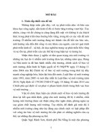 Thực hiện chính sách bảo vệ môi trường từ thực tiễn quận ngũ hành sơn, thành phố đà nẵng (tóm tắt)