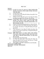LUẬN văn THẠC sĩ   QUẢN lý HOẠT ĐỘNG bồi DƯỠNG ỨNG DỤNG CÔNG NGHỆ THÔNG TIN CHO GIÁO VIÊN TIỂU học ở TRƯỜNG bồi DƯỠNG cán bộ GIÁO dục hà nội
