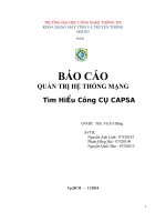 Quản trị hệ thống mạng Công cụ quản trị mạng Capsa