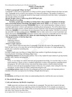 Hướng dẫn viết Paragraph luyện thi THPT Quốc gia chi tiết nhất