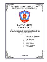 Phân tích các quy định hiện hành của pháp luật Việt Nam về bảo hộ quyền sở hữu công nghiệp của người nước ngoài, pháp nhân nước ngoài tại Việt Nam.