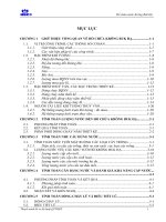 thuyết minh thiết kế kỹ thuật quy trình vạn hành hồ chứa hồ chứa nước krông buk hạ