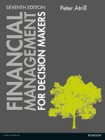 Financial management for decision makers 7th atrill