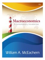 MacroEconomics a contemporary introduction 10e william mceacherr