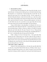 Giải quyết tranh chấp thương mại quốc tế bằng trọng tài tại việt nam