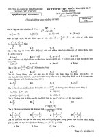 Đề thi thử THPT Quốc gia 2017 môn Toán trường THPT chuyên Sư Phạm Hà Nội lần 5