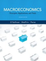 MacroEconomics principles applications and tools 7th sullivan sheffrin perez 
