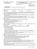 de thi thu thpt quoc gia 2017 mon sinh hoc truong thpt ly thai to bac ninh lan 1