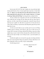 Quản lý các hoạt động liên quan đến phương tiện dạy học theo định hướng phát triển năng lực học sinh ở trường trung học cơ sở huyện an dương, thành phố hải phòng 