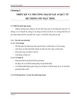 CHUONG 3 thiết kế mạch nạp ắc qui từ NLMT