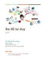 Tìm hiểu về Sơ đồ tư duy và ứng dụng sơ đồ tư duy trong lập kế hoạch dự án