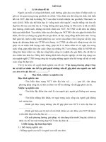 Tiểu luận mẫu  Đề tài: Vận dụng phương pháp Công tác xã hội cá nhân vào hỗ trợ giải quyết những vấn đề gặp phải của người cao tuổi neo đơn