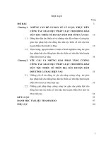 LUẬN văn THẠC sĩ   CÔNG tác GIÁO dục PHÁP LUẬT CHO ĐỒNG bào dân tộc THIỂU số ở HUYỆN đầm dơi, TỈNH cà MAU HIỆN NAY