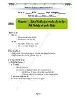 Tin học 10_Tiết 11: Tệp và quản lý tệp