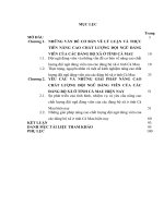 LUẬN văn THẠC sĩ   NÂNG CAO CHẤT LƯỢNG đội NGŨ ĐẢNG VIÊN của các ĐẢNG bộ xã ở TỈNH cà MAU HIỆN NAY